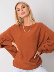 Женский свитер Preston, коричневый цена и информация | Женские кофты | pigu.lt