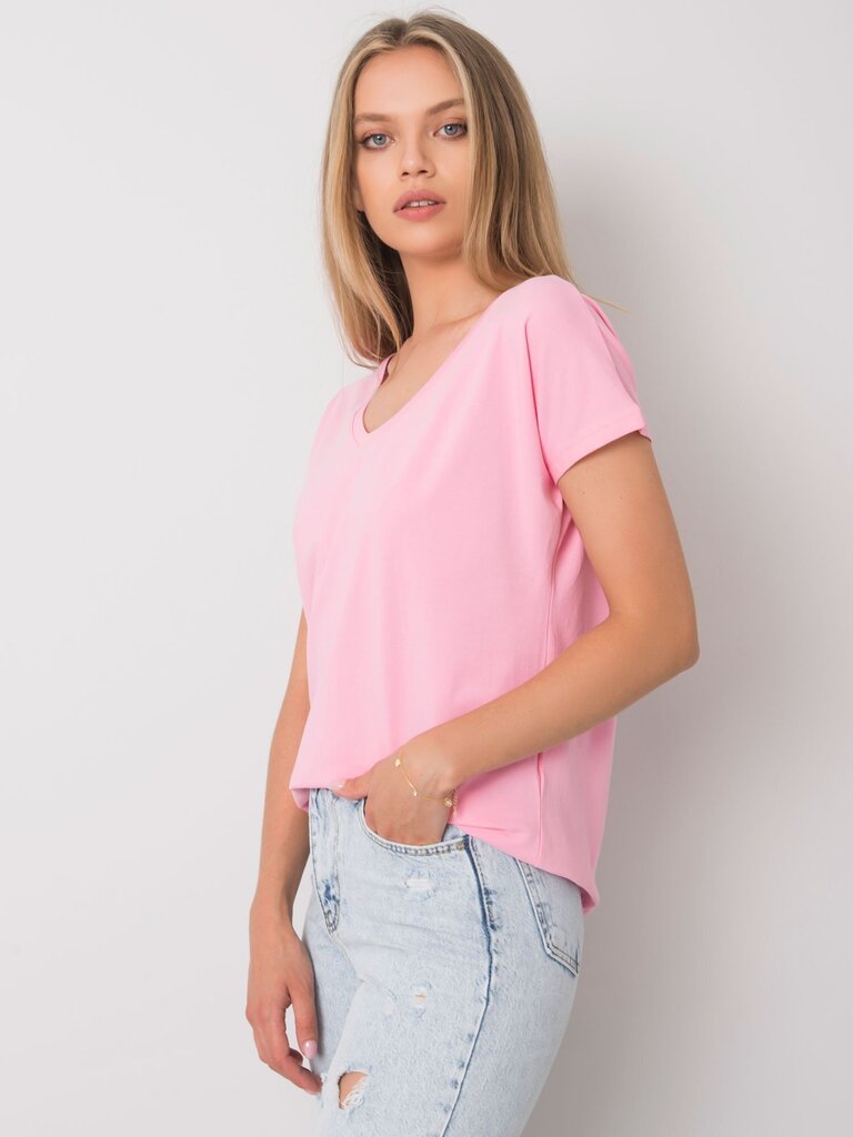 Marškinėliai moterims Emory, rožiniai kaina ir informacija | Marškinėliai moterims | pigu.lt