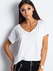 Marškinėliai moterims Emory, balti kaina ir informacija | Marškinėliai moterims | pigu.lt