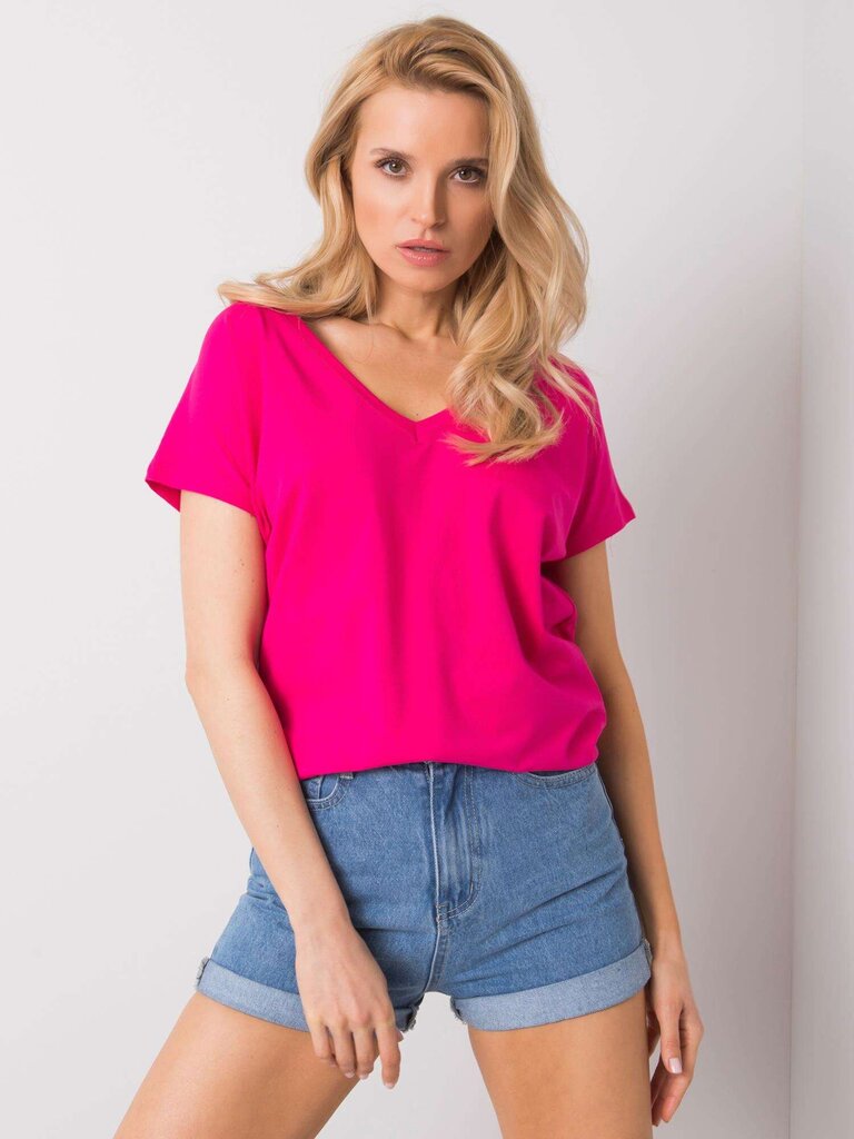 Marškinėliai moterims Emory, rožiniai цена и информация | Marškinėliai moterims | pigu.lt