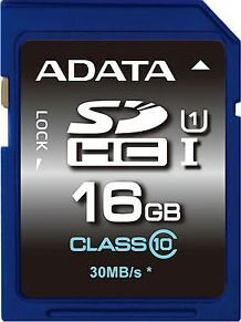 ADATA 16GB SDHC UHS-I U1 kaina ir informacija | Atminties kortelės fotoaparatams, kameroms | pigu.lt