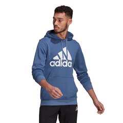 Džemperis vyrams Adidas Essentials Hoodie M GM6966, mėlynas kaina ir informacija | Džemperiai vyrams | pigu.lt