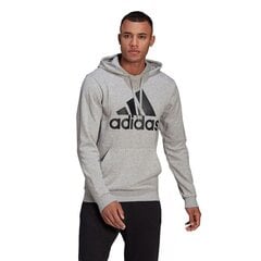 Džemperis vyrams Adidas Essentials Hoodie M GK9541, pilkas kaina ir informacija | Džemperiai vyrams | pigu.lt