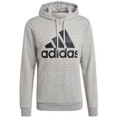 Džemperis vyrams Adidas Essentials Hoodie M GK9541, pilkas kaina ir informacija | Džemperiai vyrams | pigu.lt