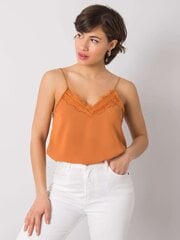 Женская блузка Griselda, оранжевая цена и информация | Женские блузки, рубашки | pigu.lt