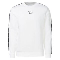 Джемпер мужской Reebok Training Essentials Tape Crew M GU9967, белый цена и информация | Мужская спортивная одежда | pigu.lt