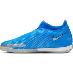 Sportiniai batai berniukams Nike Phantom GT Academy DF IC Jr CW6693 400, mėlyni kaina ir informacija | Sportiniai batai vaikams | pigu.lt