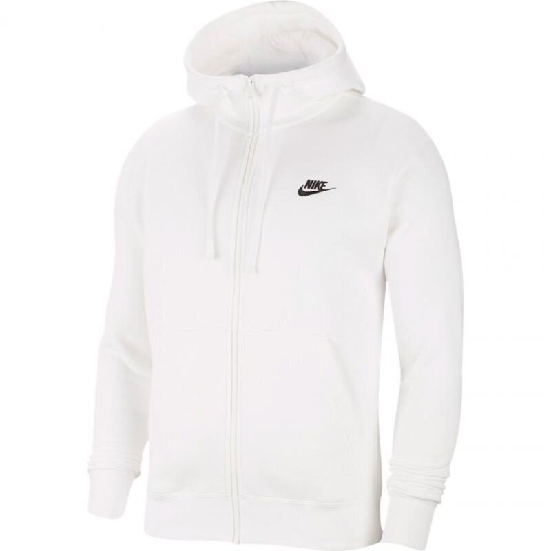 Džemperis vyrams Nike Sportswear Club Fleece M BV2645-100, baltas kaina ir informacija | Sportinė apranga vyrams | pigu.lt