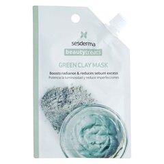 Sesderma Beauty Treats Green Clay Mask Маска с зеленой глиной 25мл цена и информация | Маски для лица, патчи для глаз | pigu.lt