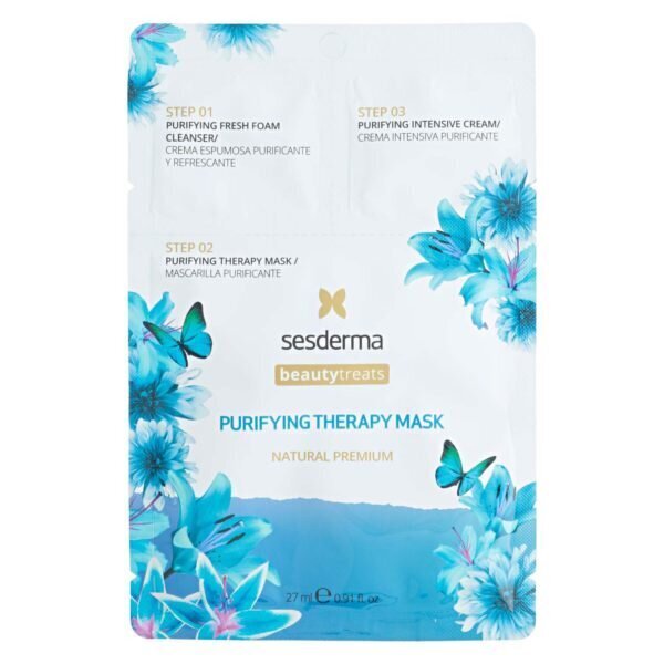 Veido kaukė Beauty Treats Purifiying Therapy Sesderma (27 ml) kaina ir informacija | Veido kaukės, paakių kaukės | pigu.lt