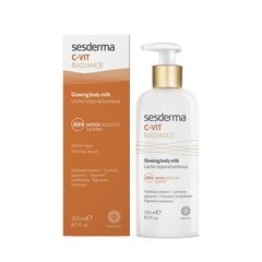 Kūno pienelis Sesderma C-Vit Radiance, 250 ml kaina ir informacija | Kūno kremai, losjonai | pigu.lt