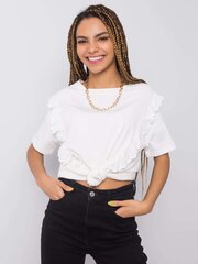 Женская футболка Mylene, белая цена и информация | Женские футболки | pigu.lt