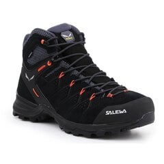 Мужские походные ботинки Salewa MS Alp Mate Mid WP 61384-0996, черные цена и информация | Мужские кроссовки | pigu.lt