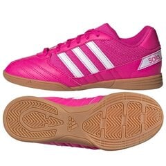 Детские футбольные бутсы Adidas Super Sala Jr G55911, розовые цена и информация | Футбольные бутсы | pigu.lt