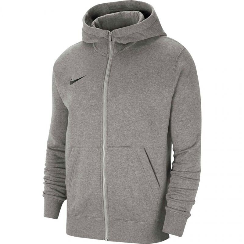 Džemperis berniukams Nike Park 20 Fleece Hoodie Junior CW6891-063, pilkas kaina ir informacija | Megztiniai, bluzonai, švarkai berniukams | pigu.lt