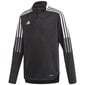 Džemperis vaikams Adidas Tiro 21 Training Top Youth Jr GM7325, juodas цена и информация | Megztiniai, bluzonai, švarkai berniukams | pigu.lt