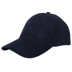 Кепка мужская 4F M H4L21 CAM005 31S, синяя цена и информация | Мужские шарфы, шапки, перчатки | pigu.lt