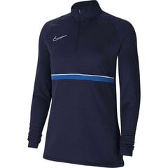 Джемпер для женщин Nike Dri-Fit Academy W CV2653-453, темно-синий цена и информация | Спортивная одежда для женщин | pigu.lt