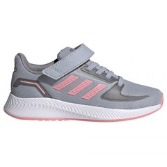 Sportiniai bateliai mergaitėms Adidas Runfalcon 2.0 C Jr FZ0111, pilki kaina ir informacija | Sportiniai batai vaikams | pigu.lt