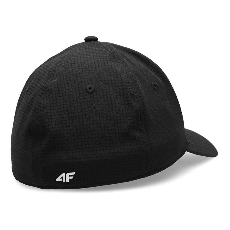 Kepurė vyrams 4F M H4L21-CAM007 20S, juoda kaina ir informacija | Vyriški šalikai, kepurės, pirštinės | pigu.lt