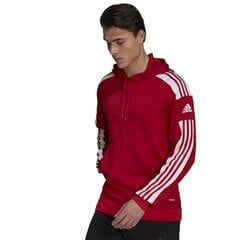 Спортивный джемпер мужской Adidas Squadra 21 Hoody M GP6435, красный цена и информация | Мужская спортивная одежда | pigu.lt