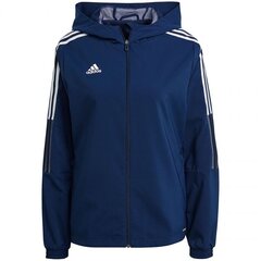 Спортивный свитер женский Adidas Tiro 21 Windbreaker W GP4968, темно-синий цена и информация | Спортивная одежда для женщин | pigu.lt