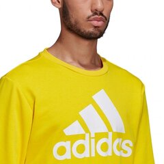 Джемпер для мужчин Adidas Essentials M GM6961, желтый цена и информация | Мужские толстовки | pigu.lt