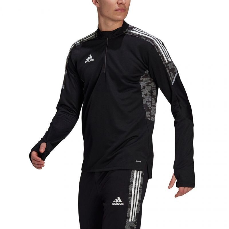 Sportinis džemperis vyrams Adidas Condivo 21 Training Top Primeblue M GH7157, juodas kaina ir informacija | Sportinė apranga vyrams | pigu.lt