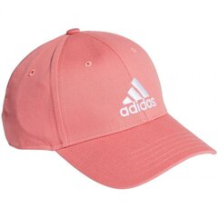 Adidas Бейсболка Bball Cap Cot Pink цена и информация | Женские шапки | pigu.lt