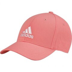 Adidas Бейсболка Bball Cap Cot Pink цена и информация | Женские шапки | pigu.lt