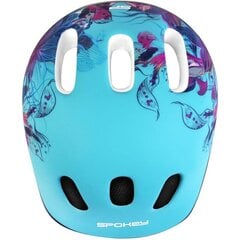 Велосипедный шлем Spokey Florist Jr., синий цена и информация | Шлемы | pigu.lt