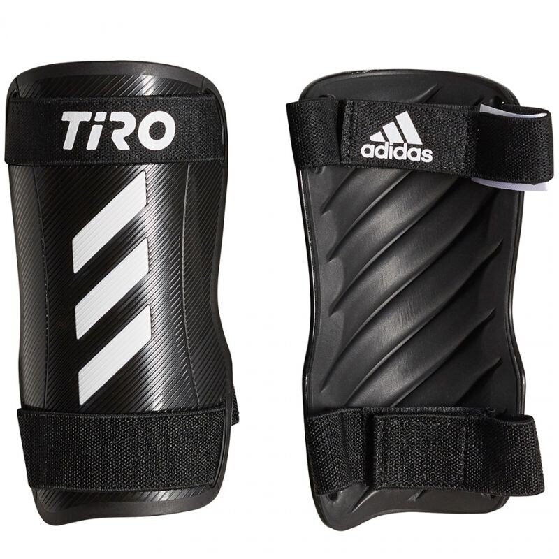 Apsaugos futbolui Adidas Tiro SG Training GK3536 football shin pads, juodos цена и информация | Futbolo apranga ir kitos prekės | pigu.lt