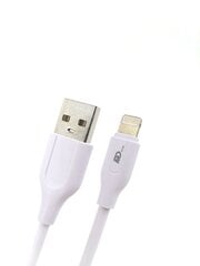 Зарядное устройство бытовое MD BLUE 5V 2.1A + 1 м USB - Lightning кабель цена и информация | Зарядные устройства для телефонов | pigu.lt