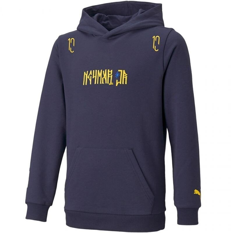 Džemperis berniukams Puma Neymar JR Hero Hoody Jr 605545 06, tamsiai mėlynas цена и информация | Megztiniai, bluzonai, švarkai berniukams | pigu.lt