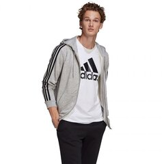 Džemperis vyrams Adidas Essentials Hoodie M GK9034, pilkas kaina ir informacija | Džemperiai vyrams | pigu.lt