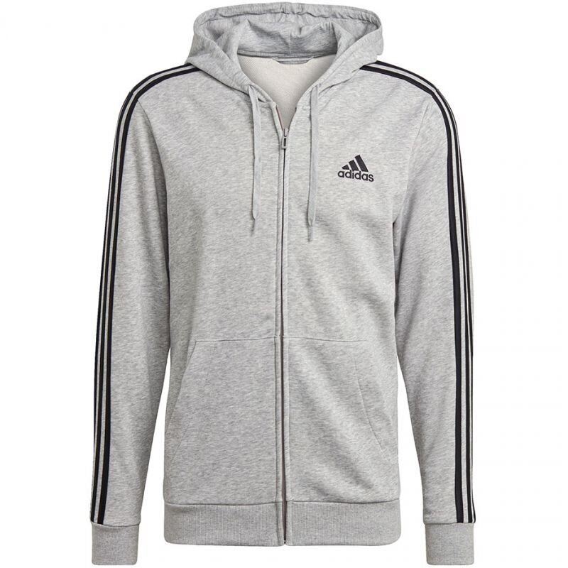 Džemperis vyrams Adidas Essentials Hoodie M GK9034, pilkas kaina ir informacija | Džemperiai vyrams | pigu.lt