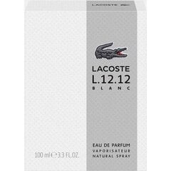 Kvapusis vanduo Lacoste L.12.12 Blanc EDP vyrams, 100 ml kaina ir informacija | Lacoste Kvepalai, kosmetika | pigu.lt