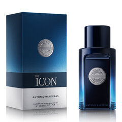 Tualetinis vanduo Antonio Banderes The Icon EDT vyrams, 50 ml kaina ir informacija | Antonio Banderas Kvepalai, kosmetika | pigu.lt