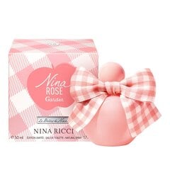 Туалетная вода Nina Ricci Rose Garden Limited Edition EDT для женщин, 50 мл цена и информация | Женские духи | pigu.lt