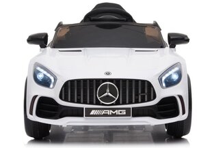 Elektromobilis Mercedes AMG GT R, baltas kaina ir informacija | Elektromobiliai vaikams | pigu.lt