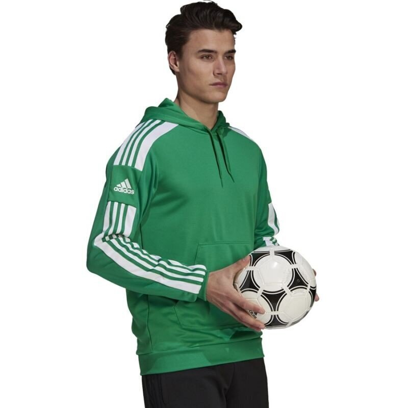 Sportinis džemperis vyrams Adidas Squadra 21 Hoody M GP6437, žalias цена и информация | Sportinė apranga vyrams | pigu.lt