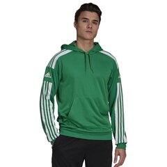 Спортивный джемпер мужской Adidas Squadra 21 Hoody M GP6437, зеленый цена и информация | Мужская спортивная одежда | pigu.lt