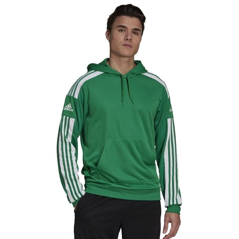 Sportinis džemperis vyrams Adidas Squadra 21 Hoody M GP6437, žalias цена и информация | Sportinė apranga vyrams | pigu.lt