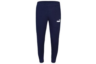 Спортивные штаны мужские Puma Essentials 586748-06, синие цена и информация | Мужские термобрюки, темно-синие, SMA61007 | pigu.lt
