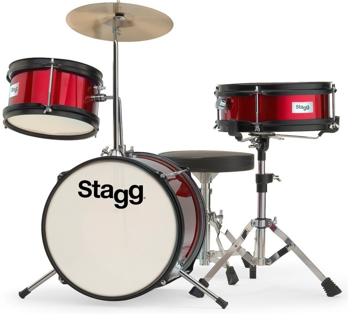 Детские барабаны Stagg TIM JR 3/12B RD цена | pigu.lt