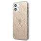 Guess GUHCP12SPCU4GLGO skirtas Apple iPhone 12 mini 5,4", auksinis kaina ir informacija | Telefono dėklai | pigu.lt
