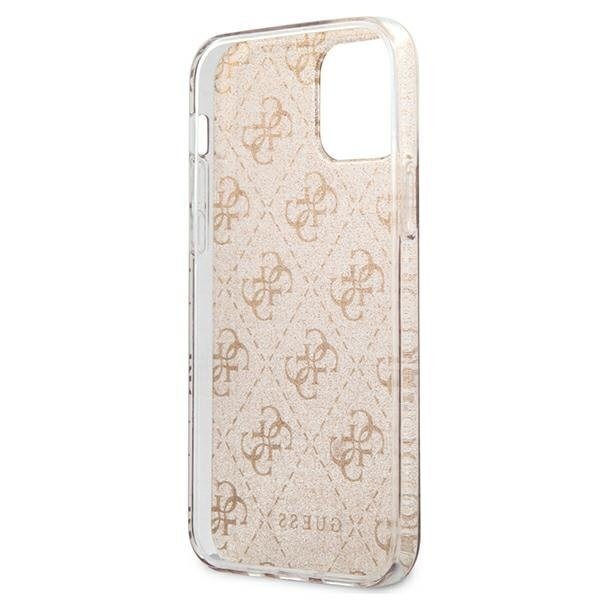 Guess GUHCP12SPCU4GLGO skirtas Apple iPhone 12 mini 5,4", auksinis цена и информация | Telefono dėklai | pigu.lt