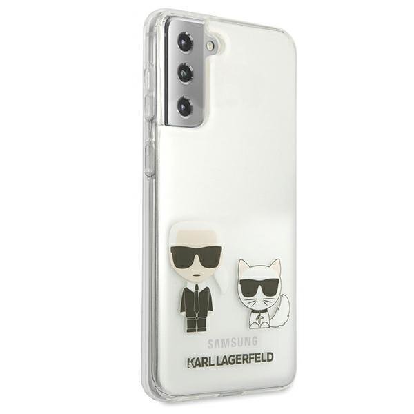 Karl Lagerfeld KLHCS21MCKTR skirtas Samsung Galaxy S21 + G996, skaidrus цена и информация | Telefono dėklai | pigu.lt