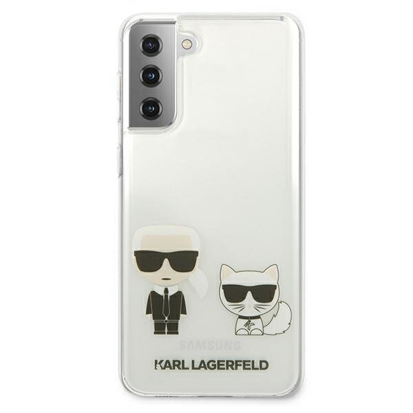 Karl Lagerfeld KLHCS21MCKTR skirtas Samsung Galaxy S21 + G996, skaidrus цена и информация | Telefono dėklai | pigu.lt