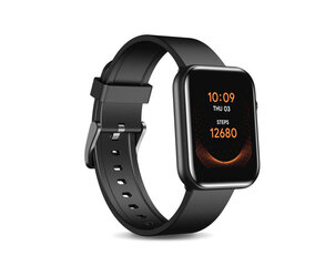 TicWatch Smart Watch GTH, Black kaina ir informacija | TicWatch Išmanieji laikrodžiai, apyrankės | pigu.lt